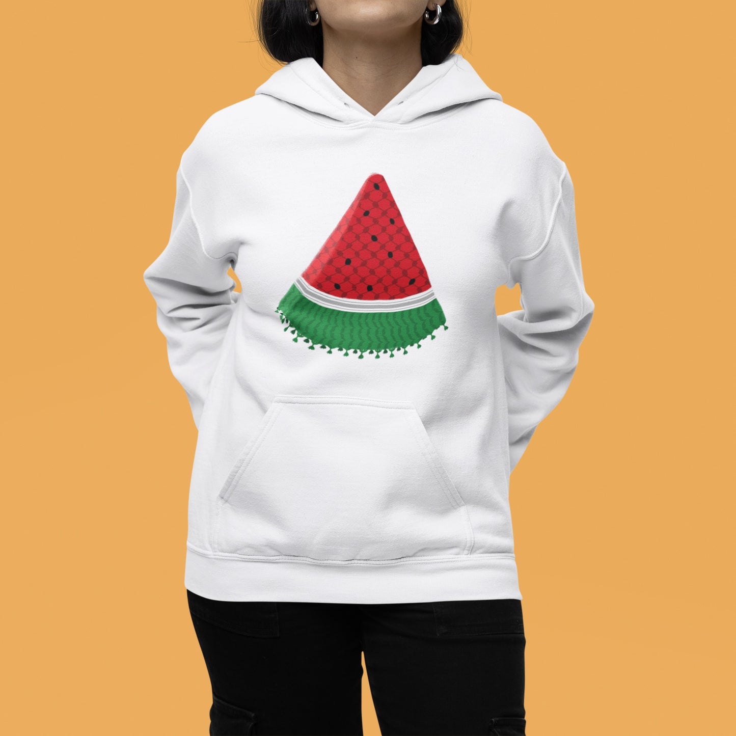 Watermelon Palestine symbol Sweatshirt